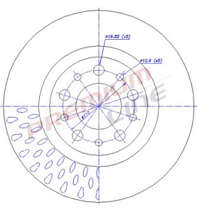 T24_COPPIA DISCHI FRENO DIAM 292 VENTILATO