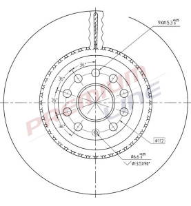 T24_COPPIA DISCHI FRENO DIAM 345 VENTILATO