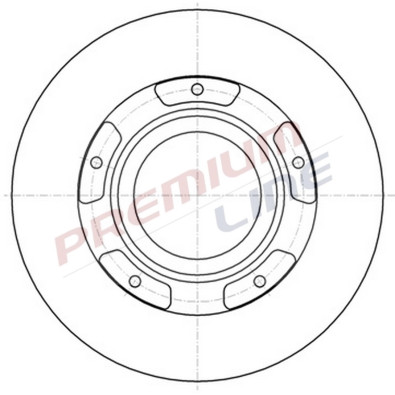 T24_COPPIA DISCHI FRENO DIAM  280 PIENO