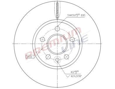 T24_COPPIA DISCHI FRENO DIAM  300 VENTILATO