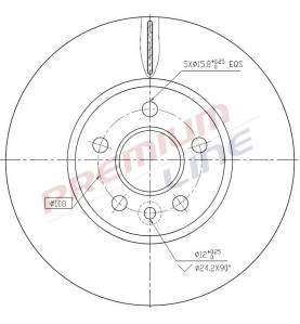 T24_COPPIA DISCHI FRENO DIAM  300 VENTILATO