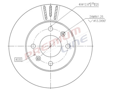 T24_COPPIA DISCHI FRENO DIAM  241 VENTILATO