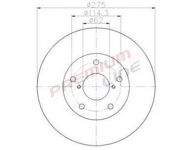 T24_COPPIA DISCHI FRENO DIAM  275 VENTILATO