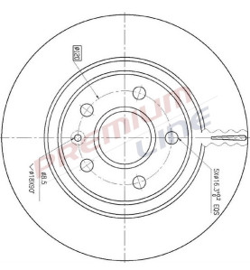 T24_COPPIA DISCHI FRENO DIAM  315 VENTILATO