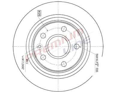 T24_COPPIA DISCHI FRENO DIAM  292 PIENO