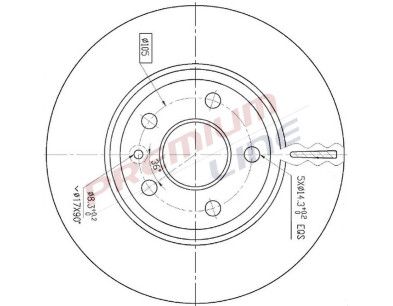 T24_COPPIA DISCHI FRENO DIAM  276 VENTILATO