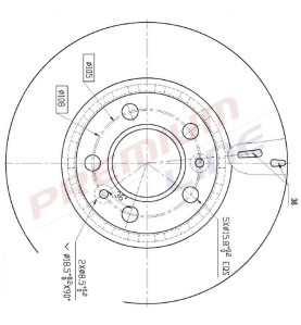 T24_COPPIA DISCHI FRENO DIAM  280 VENTILATO