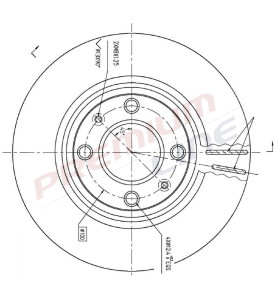 T24_COPPIA DISCHI FRENO DIAM  256 VENTILATO