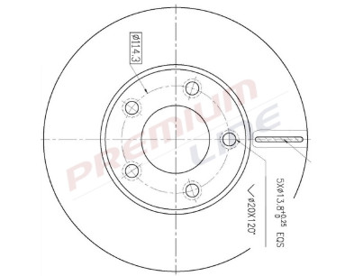 T24_COPPIA DISCHI FRENO DIAM 278 VENTILATO