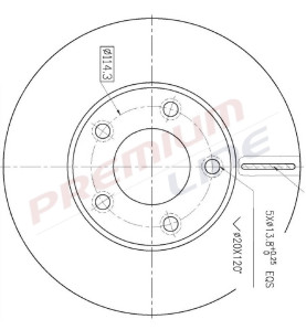 T24_COPPIA DISCHI FRENO DIAM 278 VENTILATO