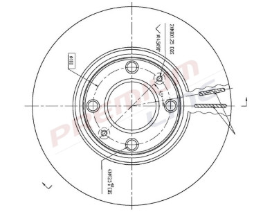 T24_COPPIA DISCHI FRENO DIAM 256 VENTILATO