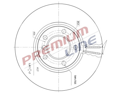 T24_COPPIA DISCHI FRENO DIAM  312 VENTILATO