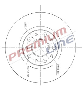 T24_COPPIA DISCHI FRENO DIAM  251 PIENO