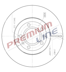 T24_COPPIA DISCHI FRENO DIAM  282 VENTILATO
