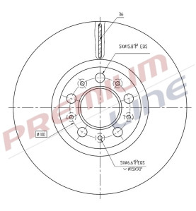 T24_COPPIA DISCHI FRENO DIAM 287/5 VENTILATO