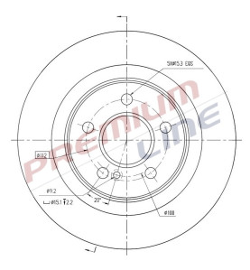 T24_COPPIA DISCHI FRENO DIAM 300 PIENO