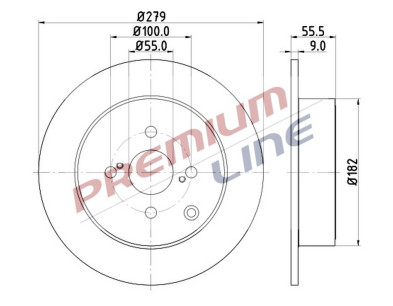 T24_COPPIA DISCHI FRENO DIAM 279 PIENO OE 4243102080