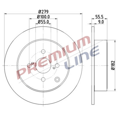 T24_COPPIA DISCHI FRENO DIAM 279 PIENO OE 4243102080