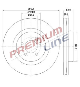 T24_COPPIA DISCHI FRENO DIAM  360 VENTILATO OE SDB000622