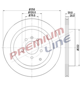 T24_COPPIA DISCHI FRENO DIAM  350 VENTILATO OE SDB000642