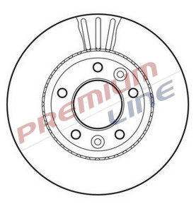 T24_COPPIA DISCHI FRENO DIAM  274 VENTILATO OE 0K55B33251