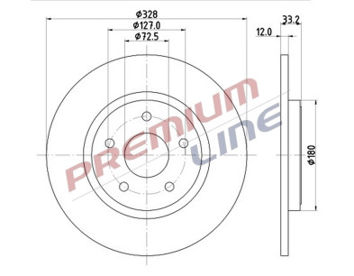 T24_COPPIA DISCHI FRENO DIAM 328 PIENO