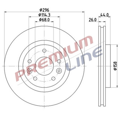 T24_COPPIA DISCHI FRENO DIAM 296 VENTILATO