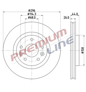 T24_COPPIA DISCHI FRENO DIAM 296 VENTILATO