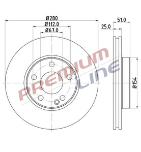 T24_COPPIA DISCHI FRENO DIAM 280 VENTILATO