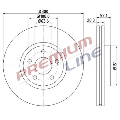 T24_COPPIA DISCHI FRENO DIAM 300 VENTILATO