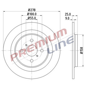 T24_COPPIA DISCHI FRENO DIAM 278 PIENO OE 424310D060