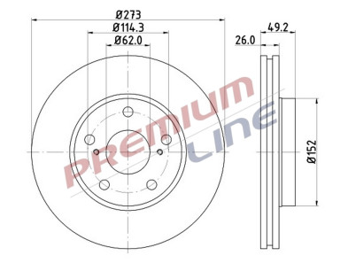 T24_COPPIA DISCHI FRENO DIAM 273 VENTILATO