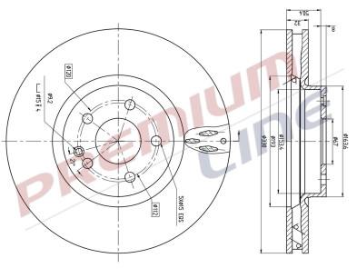 T24_COPPIA DISCHI FRENO DIAM 330 VENTILATO