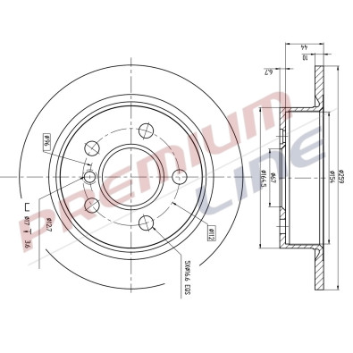 T24_COPPIA DISCHI FRENO DIAM 259 PIENO