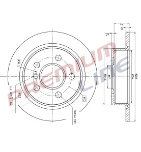 T24_COPPIA DISCHI FRENO DIAM 259 PIENO