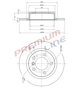 T24_COPPIA DISCHI FRENO DIAM 280 PIENO