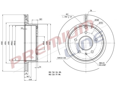 T24_COPPIA DISCHI FRENO DIAM 303 VENTILATO