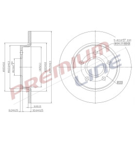 T24_COPPIA DISCHI FRENO DIAM  270/9 PIENO