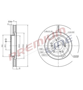 T24_COPPIA DISCHI FRENO DIAM 320 VENTILATO