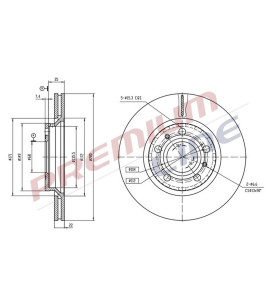T24_COPPIA DISCHI FRENO DIAM 280 VENTILATO