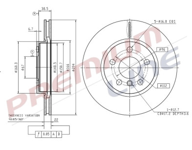 T24_COPPIA DISCHI FRENO DIAM 294 VENTILATO