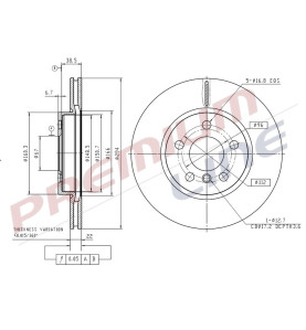 T24_COPPIA DISCHI FRENO DIAM 294 VENTILATO