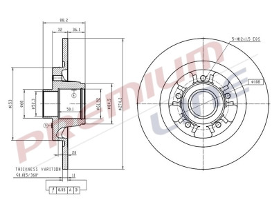 T24_COPPIA DISCHI FRENO DIAM 274/2 PIENO