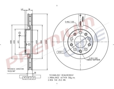 T24_COPPIA DISCHI FRENO DIAM 330