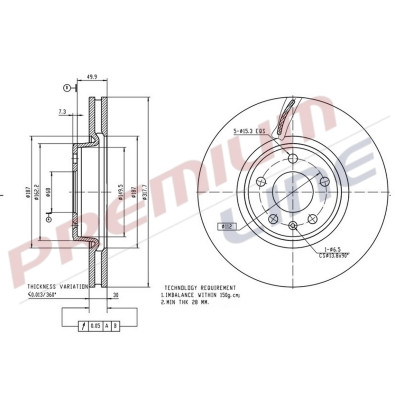 T24_COPPIA DISCHI FRENO DIAM 318