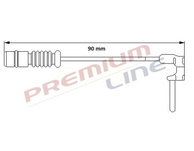 T24_SEGNALATORE DI USURA MM 90 (1PZ)