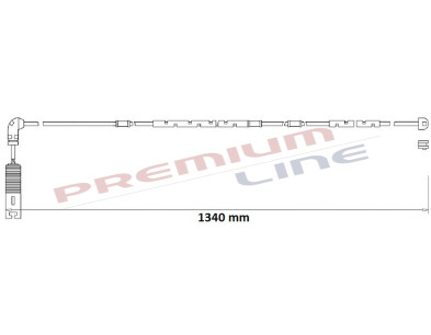 T24_SEGNALATORE DI USURA MM 1340(1PZ)