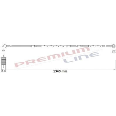 T24_SEGNALATORE DI USURA MM 1340(1PZ)