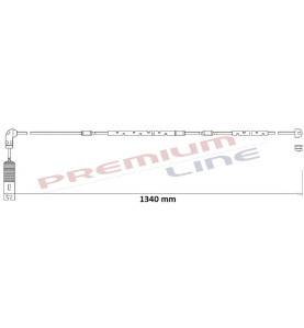 T24_SEGNALATORE DI USURA MM 1340(1PZ)