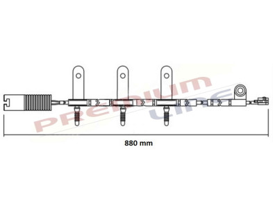 T24_SEGNALATORE DI USURA MM 880(1PZ)